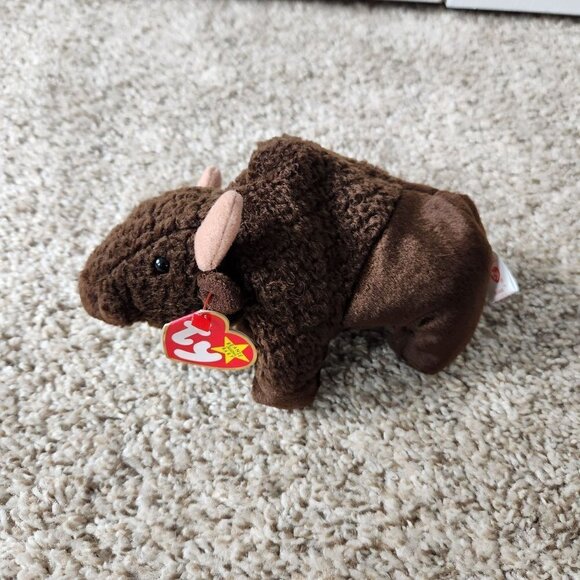 Ty Beanie Baby Bundle - Pouch, Ziggy, Chocolate, Ants and Roam - Picture 10 of 11